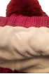 Súprava na zimu - čiapka, šál, rukavice - fuchsia